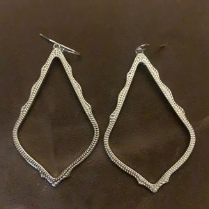 Kendra Scott Gold Hollow Earrings